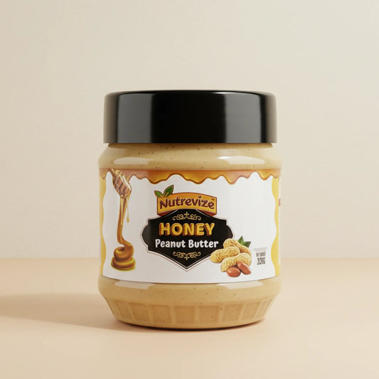 Honey Creamy Peanut Butter – 320g | Smooth & Naturally Sweet