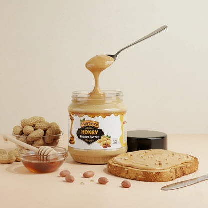 Honey Creamy Peanut Butter – 320g | Smooth & Naturally Sweet