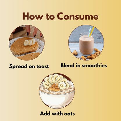 Classic Crunchy Peanut Butter – 520g | No Sugar, No Oil, Pure Peanut